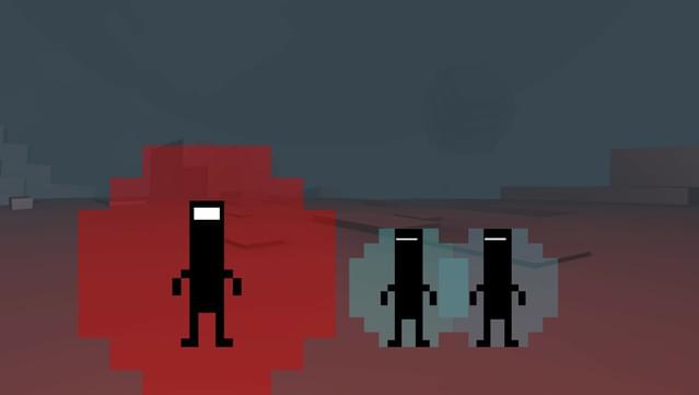 BIT.TRIP VOID Gameplay Screenshot