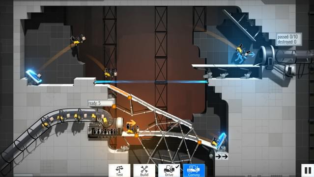Bridge Constructor Portal PC Screenshot