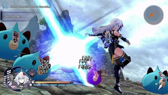 Neptunia x Senran Kagura: Ninja Wars Gameplay Screenshot