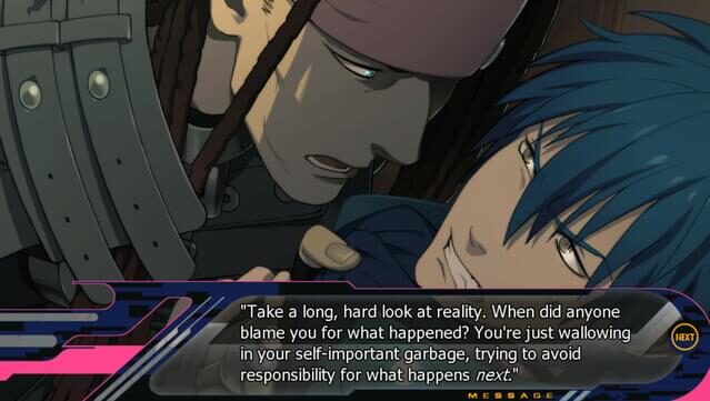DRAMAtical Murder Gameplay Screenshot