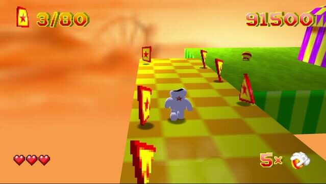 Glover Gameplay Screenshot