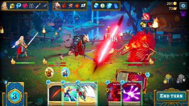 Roguebook Gameplay Screenshot