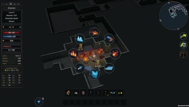 Ultimate ADOM – Caverns of Chaos Gameplay Screenshot