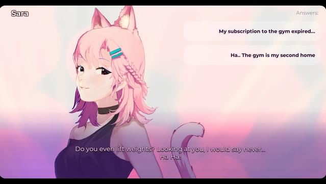 Mosaique Neko Waifus Gameplay Screenshot