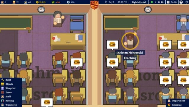 Academia: School Simulator Gameplay Screenshot