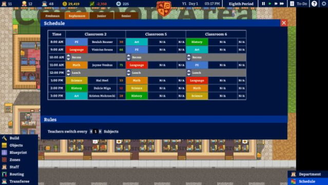 Academia: School Simulator PC Screenshot