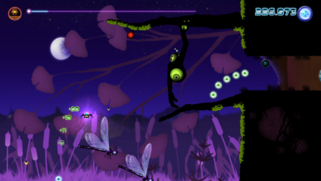 Alien Spidy Gameplay Screenshot