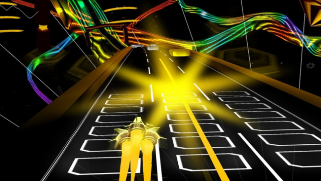 Audiosurf Gameplay Screenshot
