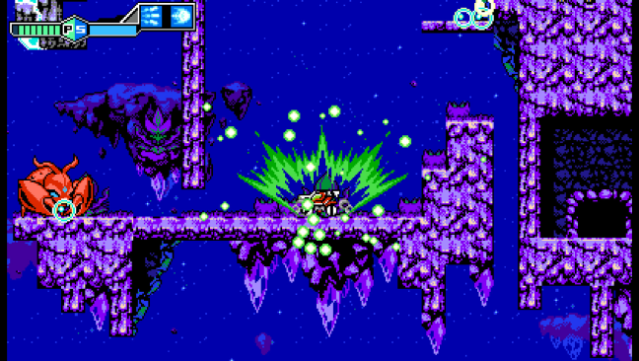 Blaster Master Zero Gameplay Screenshot