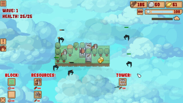 Block Tower TD Gameplay Screenshot