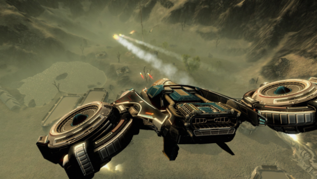 Carrier Command: Gaea Mission Gameplay Screenshot