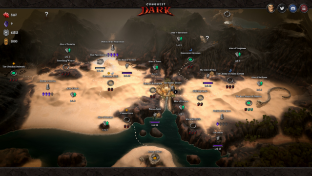 Conquest Dark Gameplay Screenshot