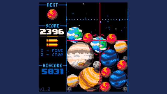 Cosmic Collapse Gameplay Screenshot