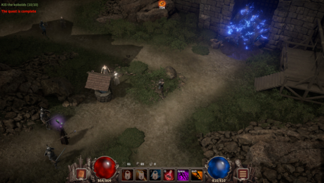 Demon Hunter Gameplay Screenshot