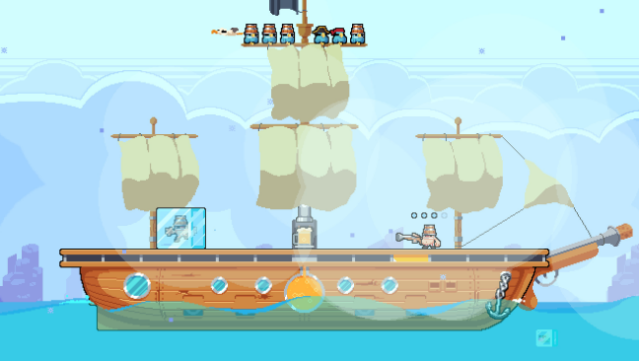 Duel On Board Gameplay Screenshot