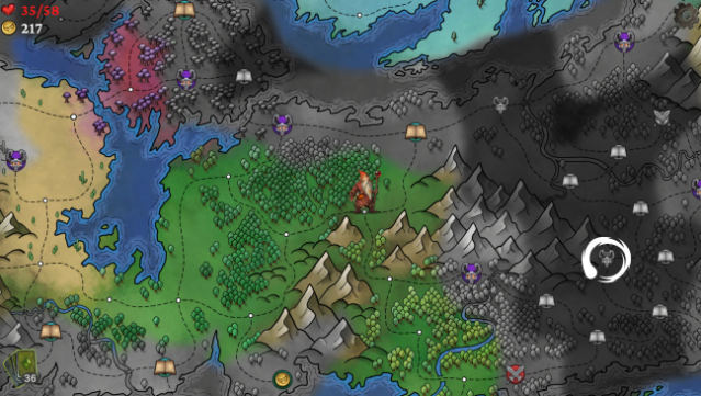 Elemental Exiles Gameplay Screenshot