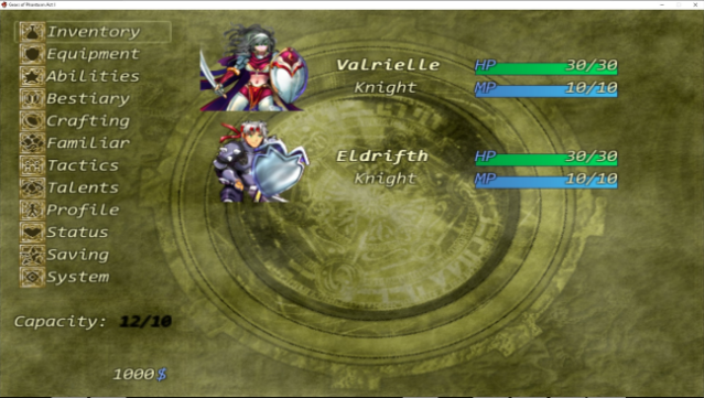 Gears of Phantasm: Destiny Tailored Gameplay Screenshot