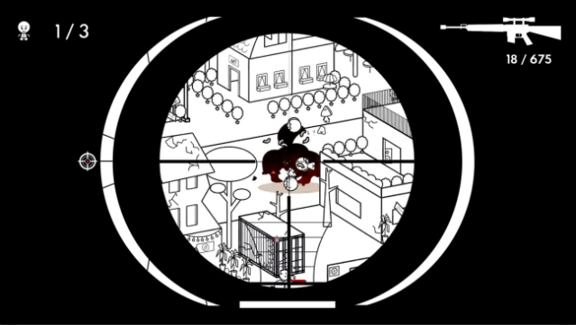 Geometric Sniper – Z Gameplay Screenshot