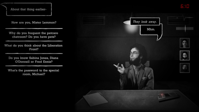 Interrogation: You Will Be Deceived PC Screenshot