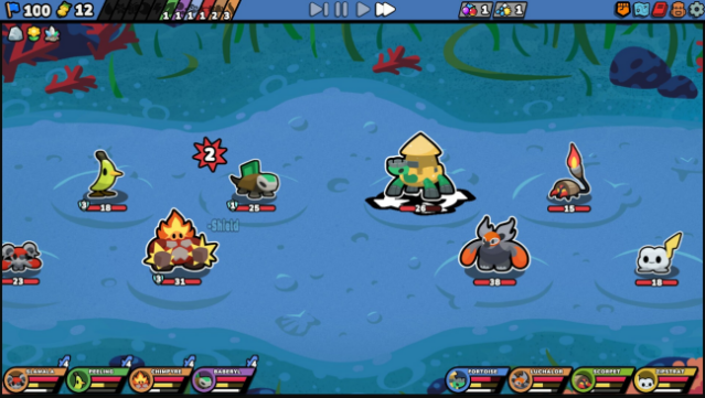 Kādomon: Hyper Auto Battlers Gameplay Screenshot