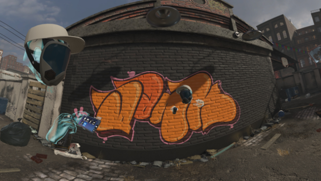 Kingspray Graffiti VR Gameplay Screenshot