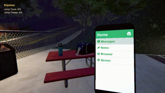 Midnight Hoops Gameplay Screenshot
