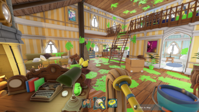 Monster Mop Up Gameplay Screenshot