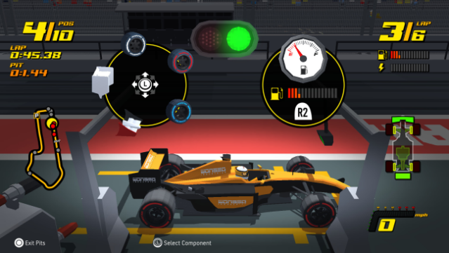 New Star GP Gameplay Screenshot