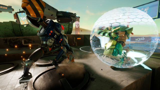 Override : Super Mech League Gameplay Screenshot
