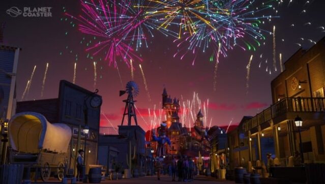 Planet Coaster Gameplay Screenshot