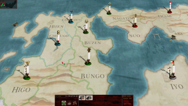 Shogun: Total War Gameplay Screenshot