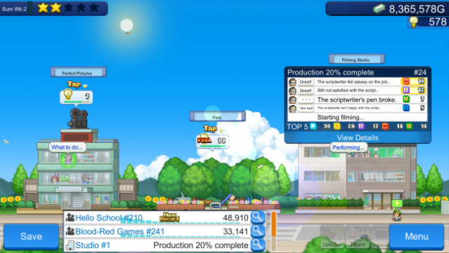Silver Screen Story PC Screenshot