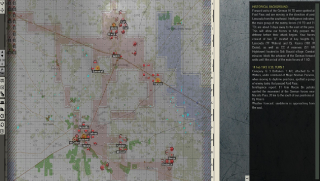 Tank Warfare: Tunisia Gameplay Screenshot