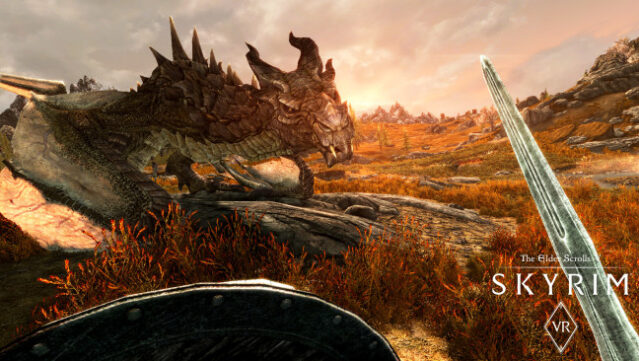 The Elder Scrolls V: Skyrim VR Gameplay Screenshot