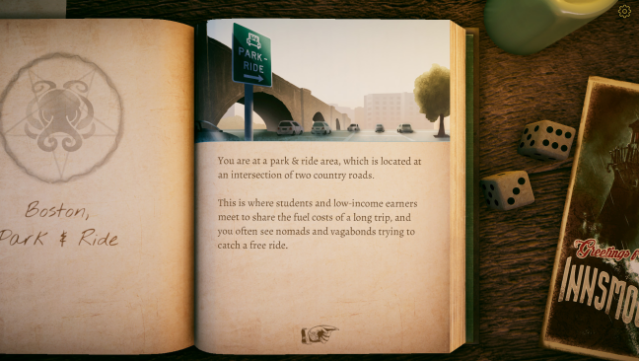 The Innsmouth Case Gameplay Screenshot