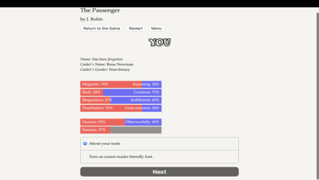 The Passenger Gameplay Screenshot