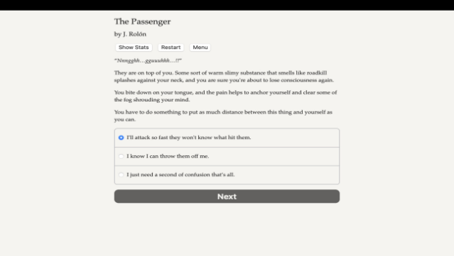 The Passenger PC Screenshot