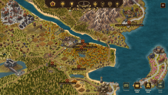 The Succession of Changing Kings Gameplay Screenshot