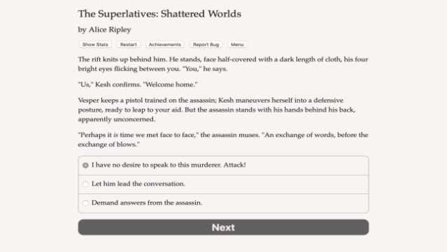 The Superlatives: Shattered Worlds PC Screenshot