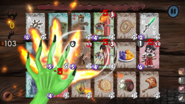 Vinecard Gameplay Screenshot