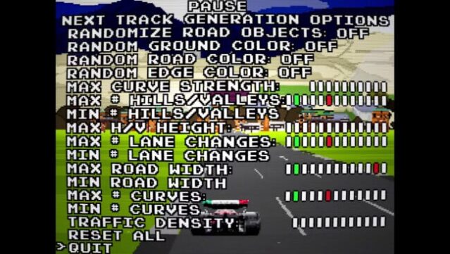 Incremental Retro Racing Gameplay Screenshot
